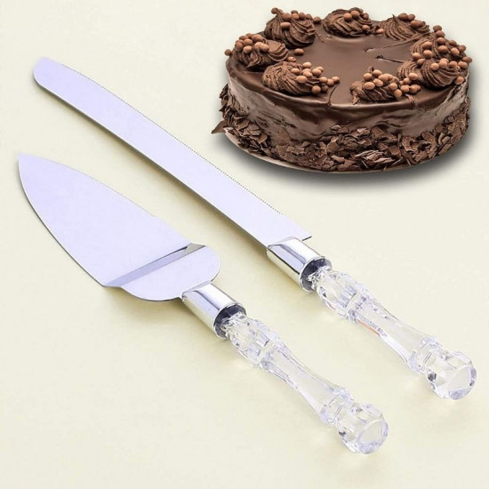 CAKE KNIFE AND SERVER 2 PIECES SET